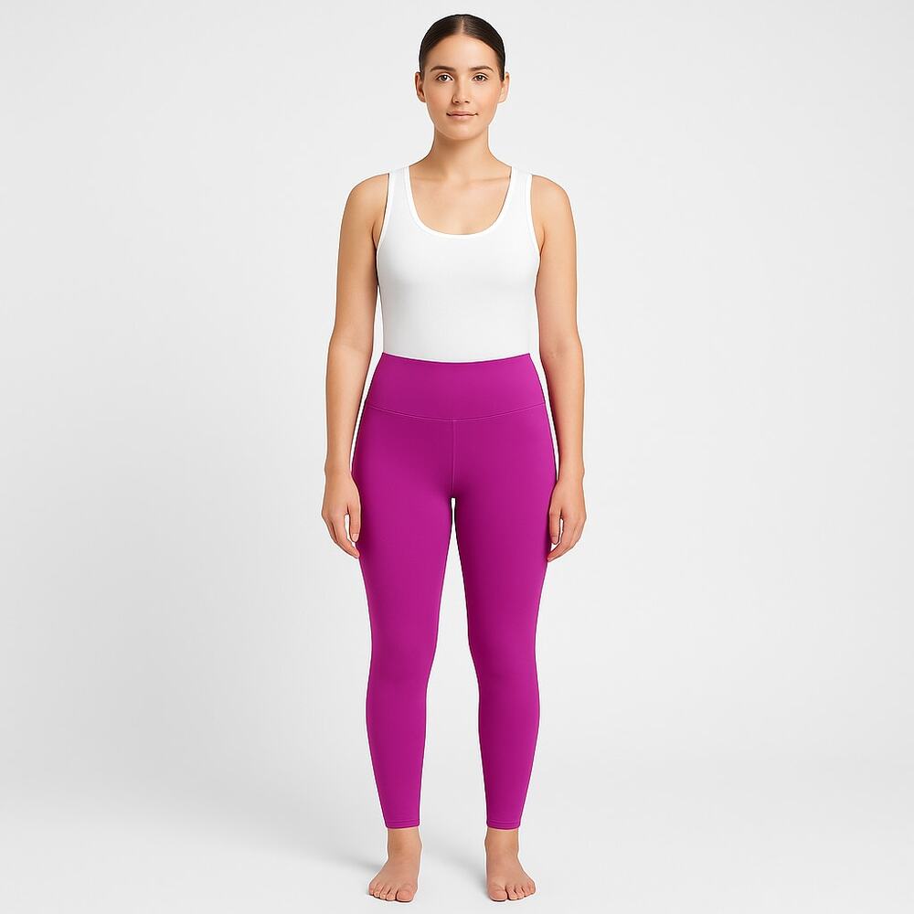 Lululemon Women’s Size 6 Purple Crop Leggings High Rise EUC